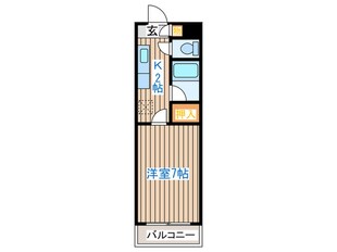 メゾンドール八木山弥生町の物件間取画像